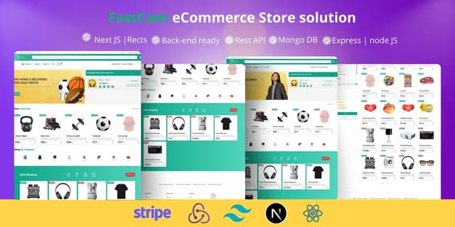 FastCom - Ecommerce Solution with Next JS Admin