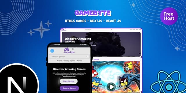 GameByte - Ultimate HTML5 Gaming Platform